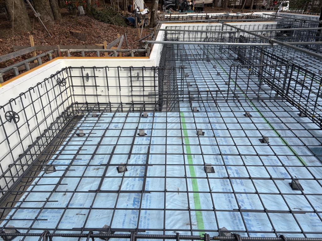 配筋検査－中軽井沢青山居－