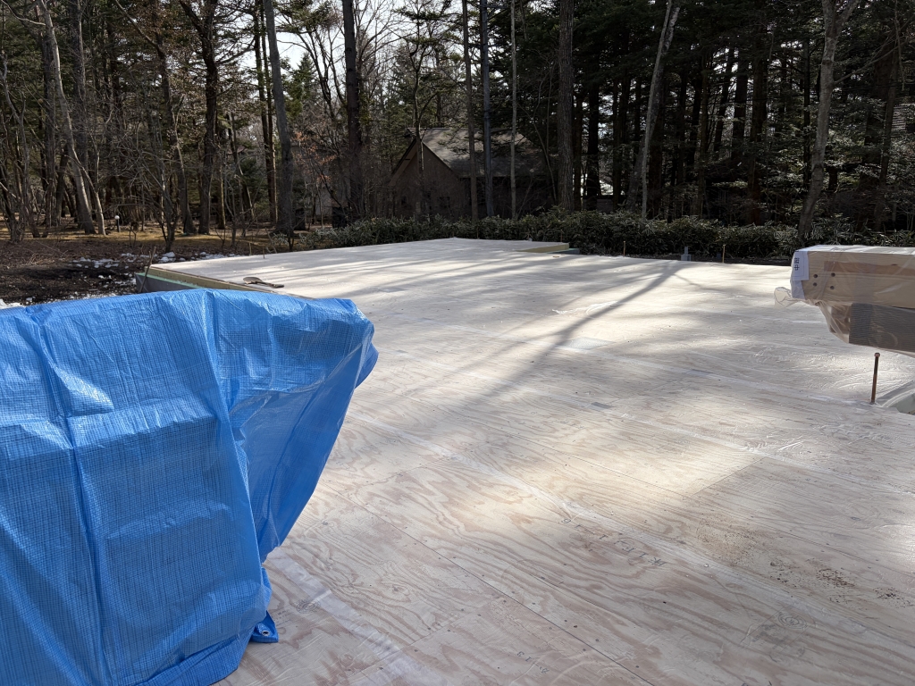 土台敷き－華明の家－