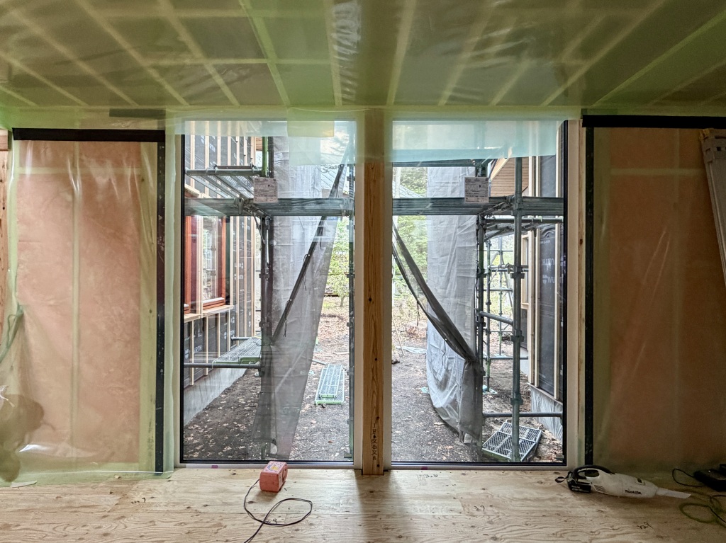 断熱工事 －中軽井沢青山居－